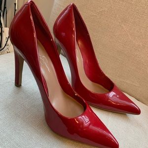 Jessica Simpson Red High Heels